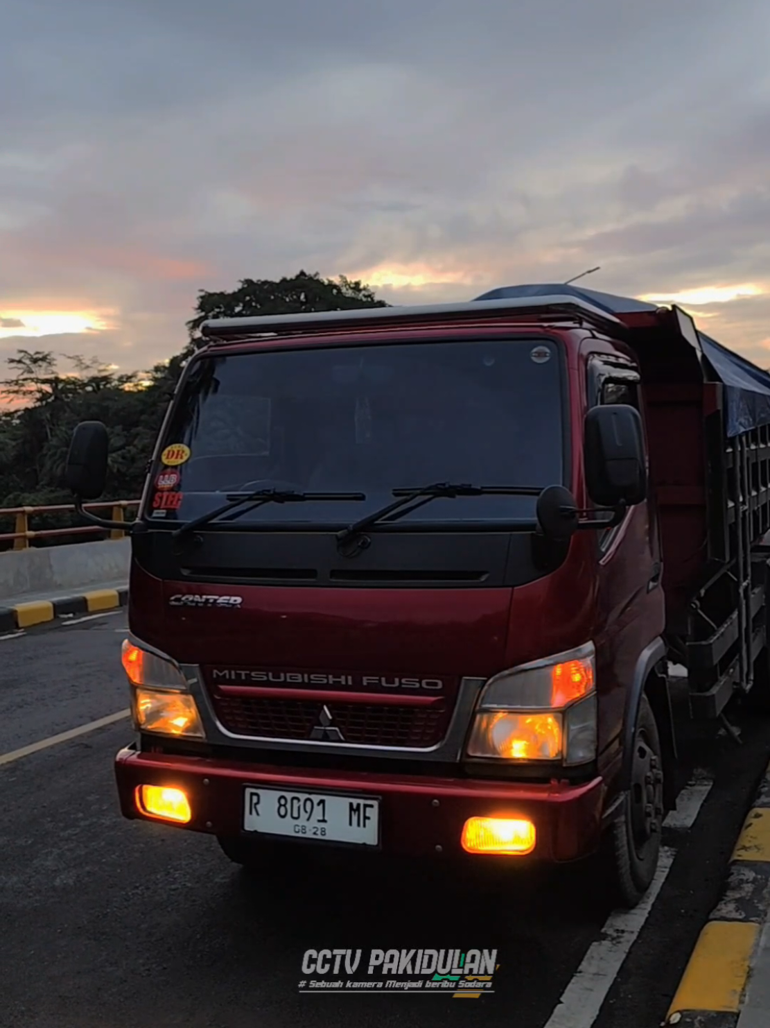 masuk bosku si merah🔥🤙 #cctvpakidulan #cctvpakidulancikalong #cctvjembatan #pasircikalongtasik #pasira1 