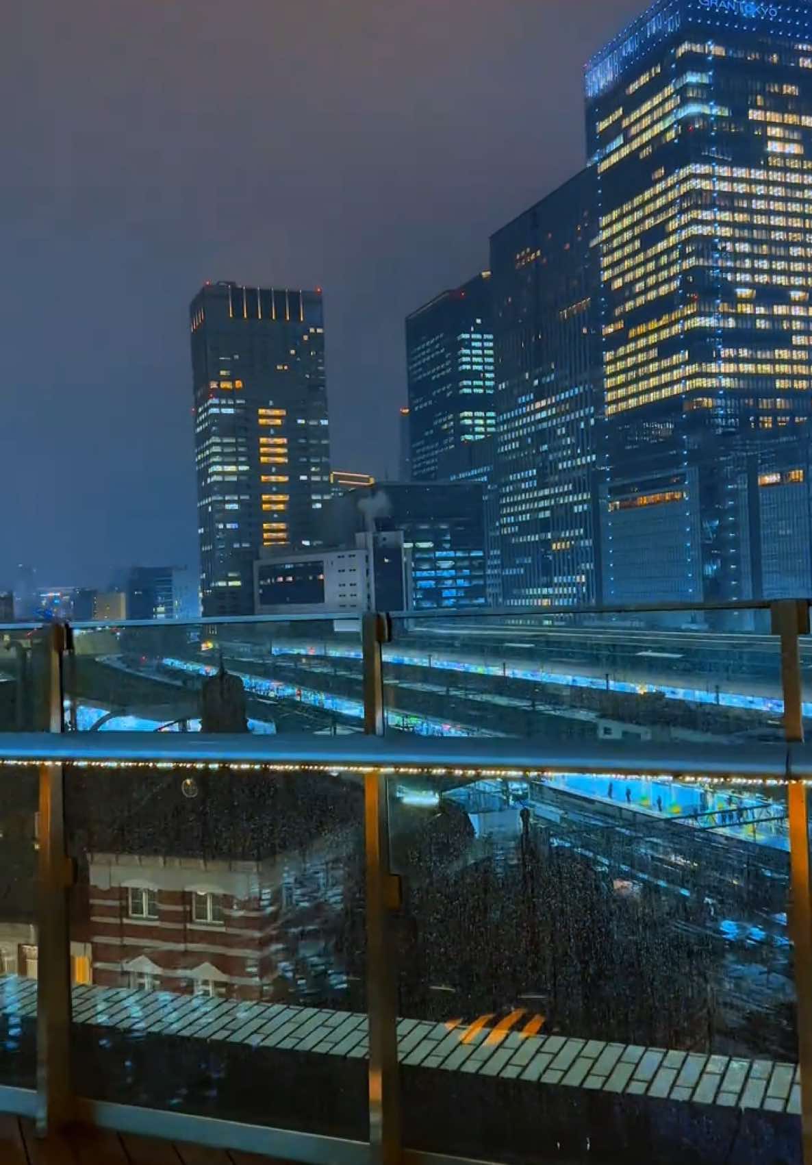 雨の日ってまた違った景色が見れるので好きだな☔️ #tokyo #japan