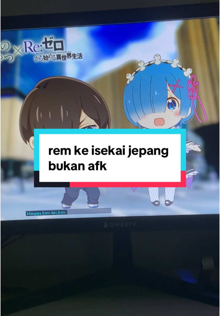 ternyata rem ngak afk, cuman lagi jalan di jepang x bokunoyabai#rem #rejero #subaru #yadaanna #bokunokokoronoyabaiyatsu #anime 