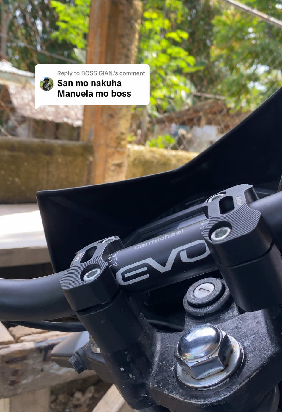 Replying to @BOSS GIAN. Sa mga nagtatanong kung sa ko nabili handlebar, dito lang mga boss sa yellow basket #protaper #handlebar #xrf #xrm #fypシ #crf 