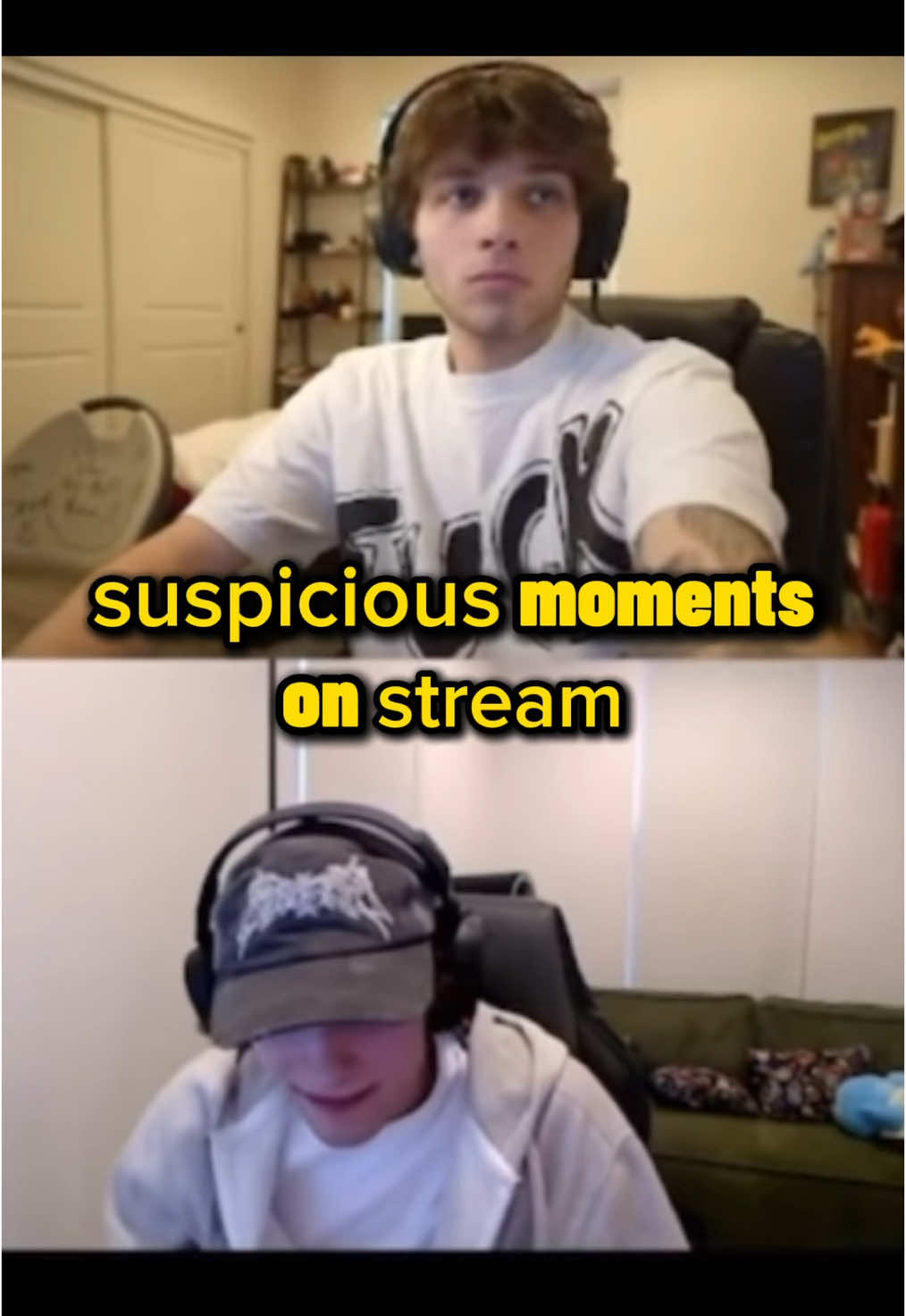 it's mostly Chris 😋 #sturniolotriplets #sus #suspicious #twitch #stream 