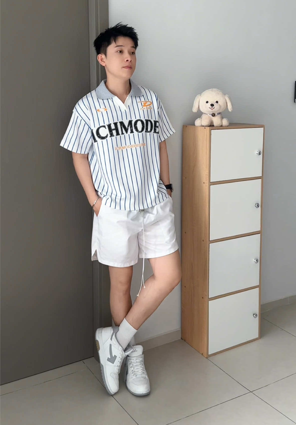 Áo thun Boxy Polo Jersey Bue Streetwear 👏 #outfit #goclamdep #aothunboxy #aothunjersey #aothunthethao #bứtphá #iamloc1108 