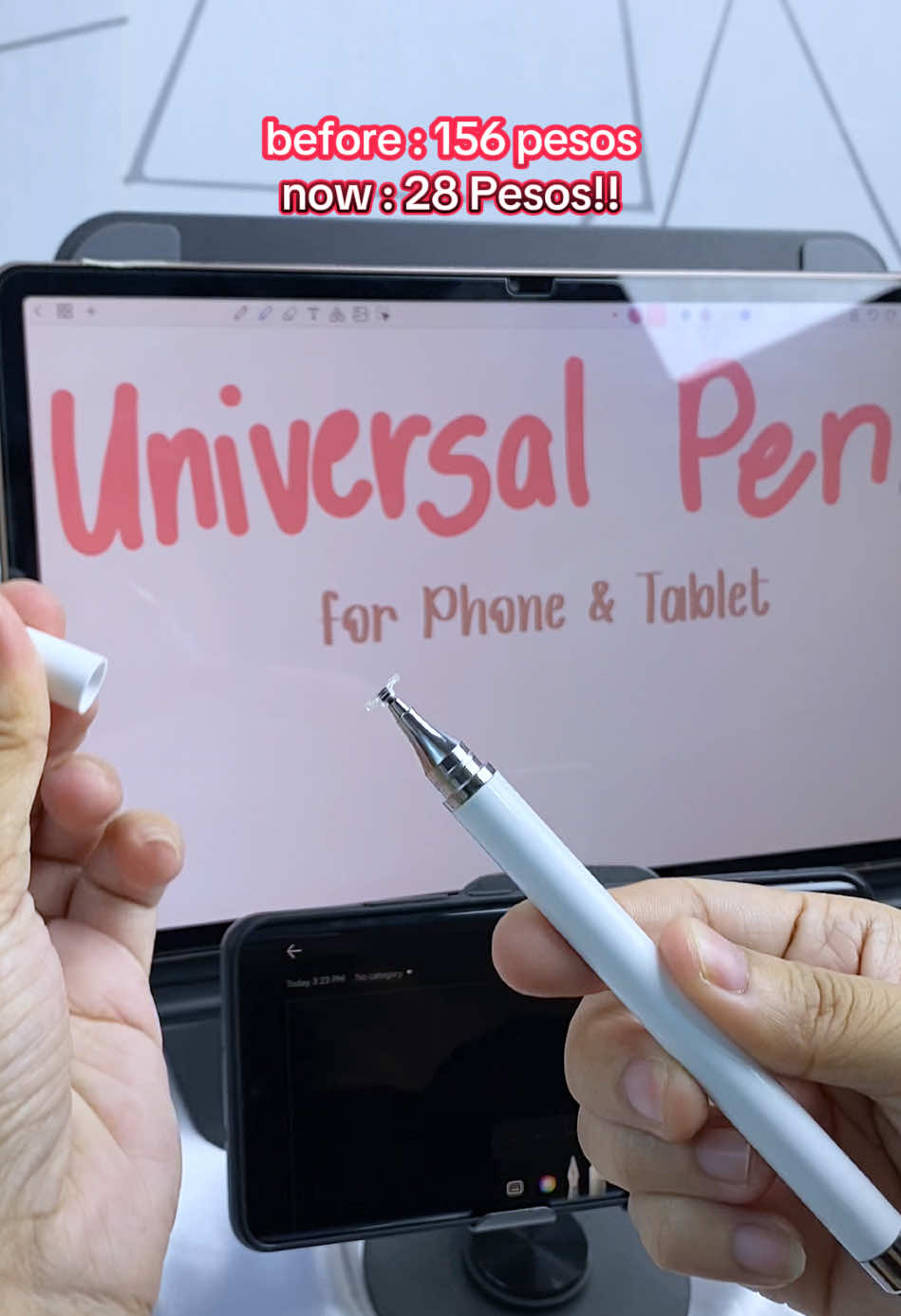 Go nyo na mga bi!🫶✨ #universalstyluspen #styluspen #pen #stylus #tabletpen 