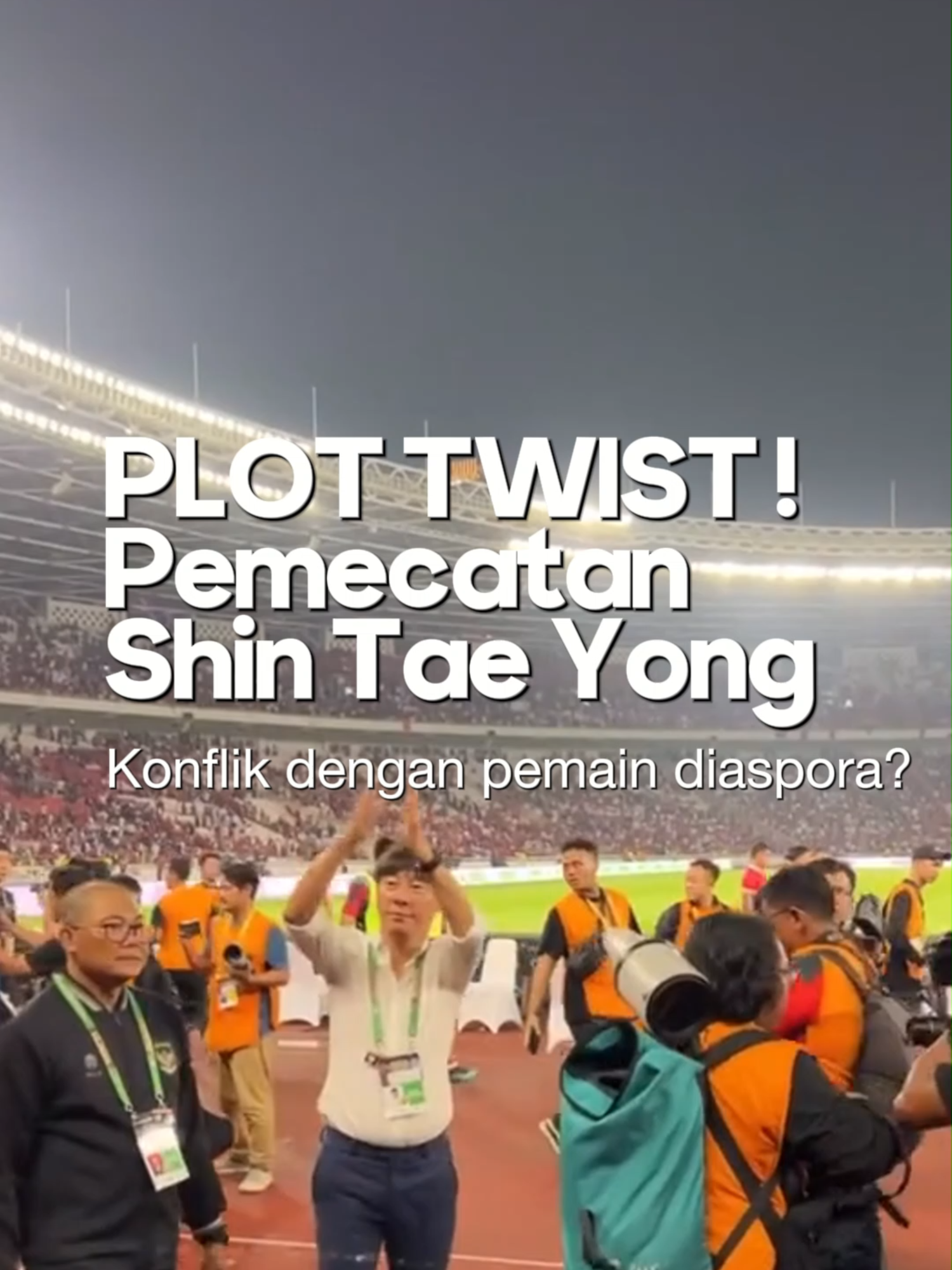 Shin Tae yong dipecat! Konflik dengan pemain diaspora I src: bung Harpa ! gass di @jadwalbolajalalive  #kualifikasipialadunia2026 #timnasindonesia #shintaeyong #styout #sty #timnasday #football #fyp