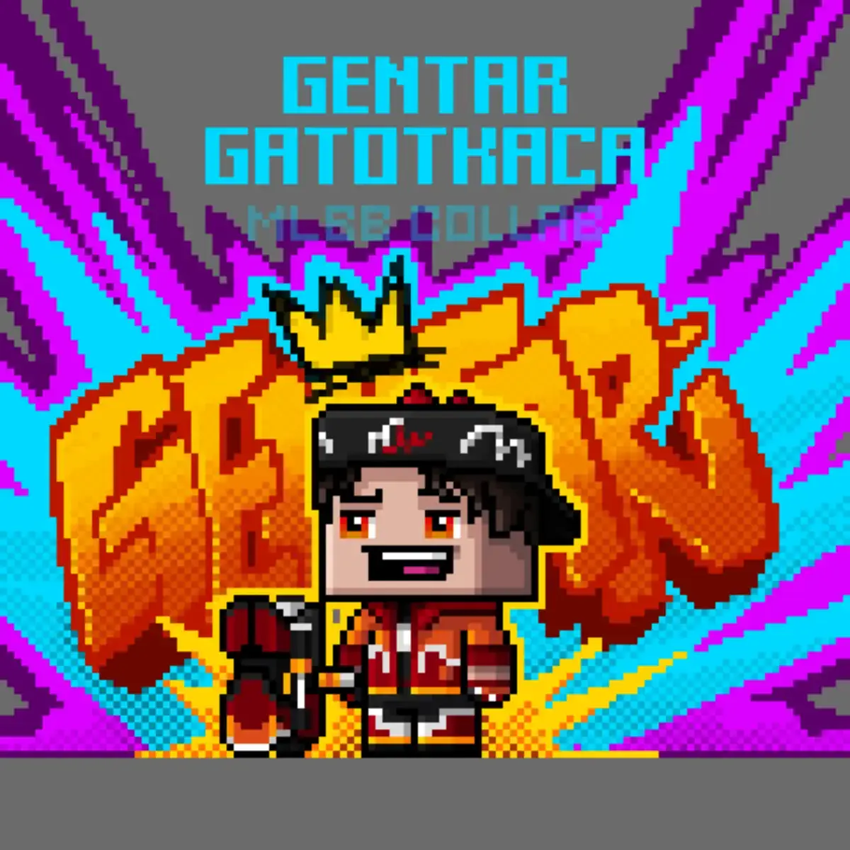 #pixel #pixelart #art #arttok #boboiboyofficial #boboiboygalaxy #boboiboygentar #gentar #gatotkaca