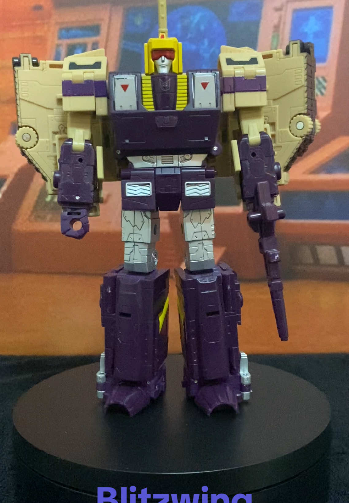 Transformer of the Day Decepticon triple changer Blitzwing. Pictured is the Legacy United model #transformers #hasbro #decepticon #autobot #collector #warforcybertron #powerofprimes #86studioseries #cybertron #toycollector #robotsindisguise #g1transformers 