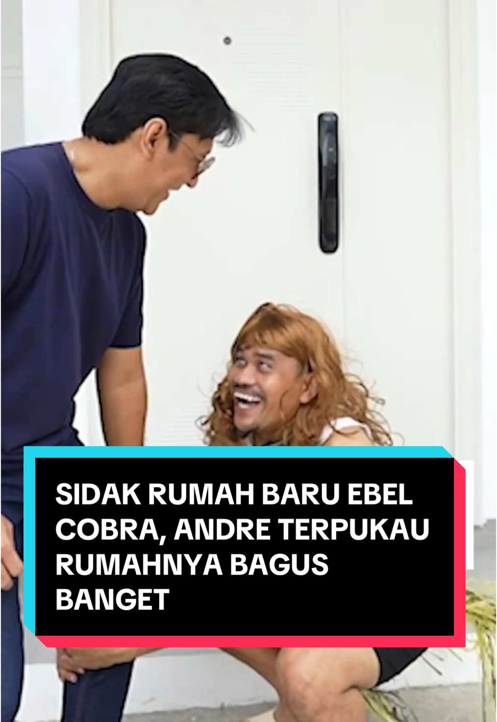 Cuma di buka doang pintunya😂 . Tonton fullnya sidak rumah Ebel Cobra di Youtube Taulany TV, sekarang!