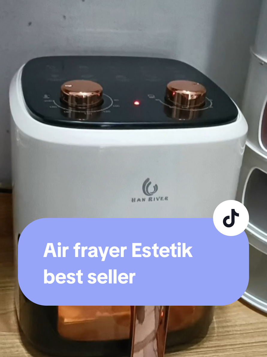 air frayer Estetik Kapasitas Besar harga murcee abiiss...rugi sic klw ga cek out guyss #fypage #promo #airfryer  #airfryerestetik #hanriver #airfryerkapasitasbesar 