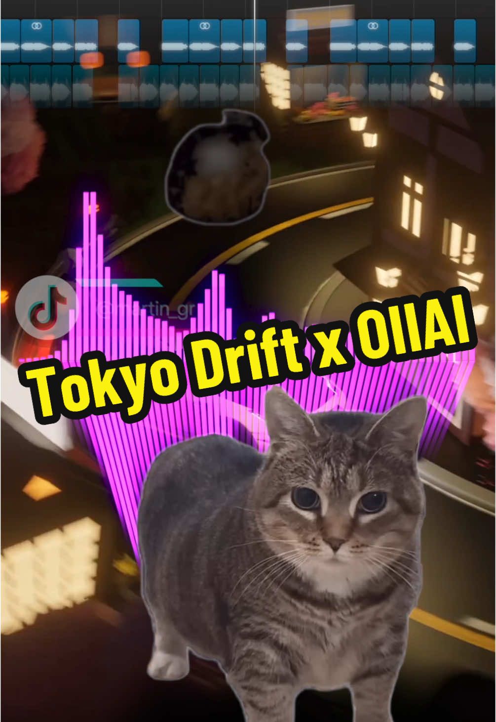 Tokyo Drift x OIIAI @Ethel the OIIA Cat  #cat #oiiaiiooiiai #tokyodrift #memes #mashup #fyp #foryou #fypシ゚ 