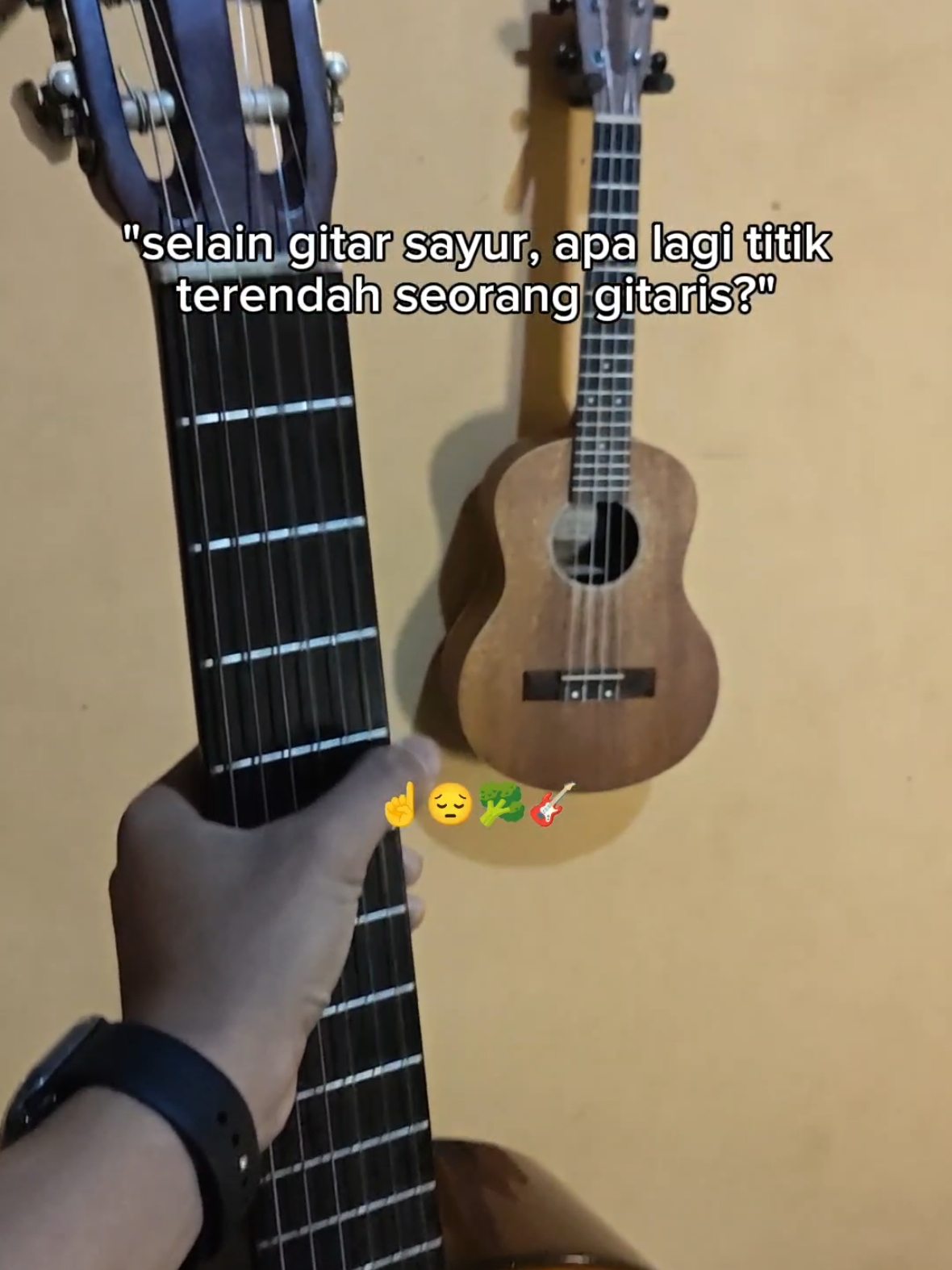 kalau gw sih dihina brand gitar ori lokal no 1 indonesia☝😿. kalian apa?  #anzko #tutorialgitar #meme #guitartok #fingerstyleguitar #gitarakustik 