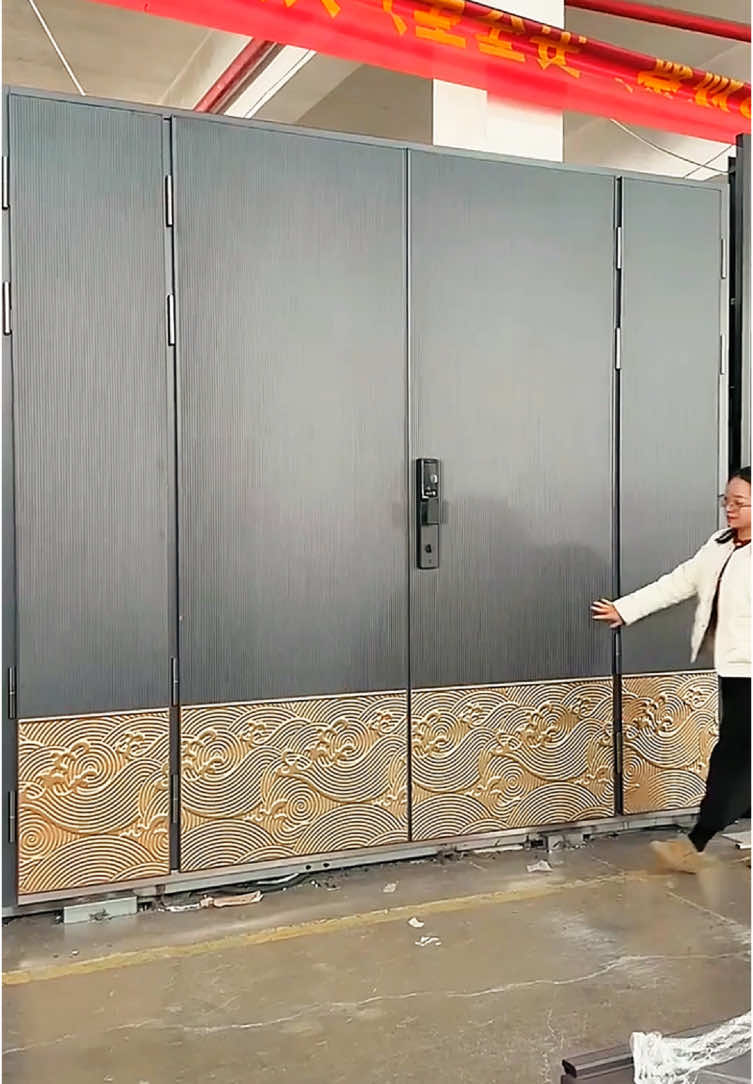 Villa Opulence: Grand Doors for Grand Living!#Door #doors #Factory #Manufacturer #manufacturing #FireProofDoors #WoodenDoors #永康越海 #yongkangdoor #foryou #fyp #BulletResistantDoors #DoorDesign #trending #DoorFactory #VillaGates #EntranceDoors #supplier #SecurityDoors #viral 