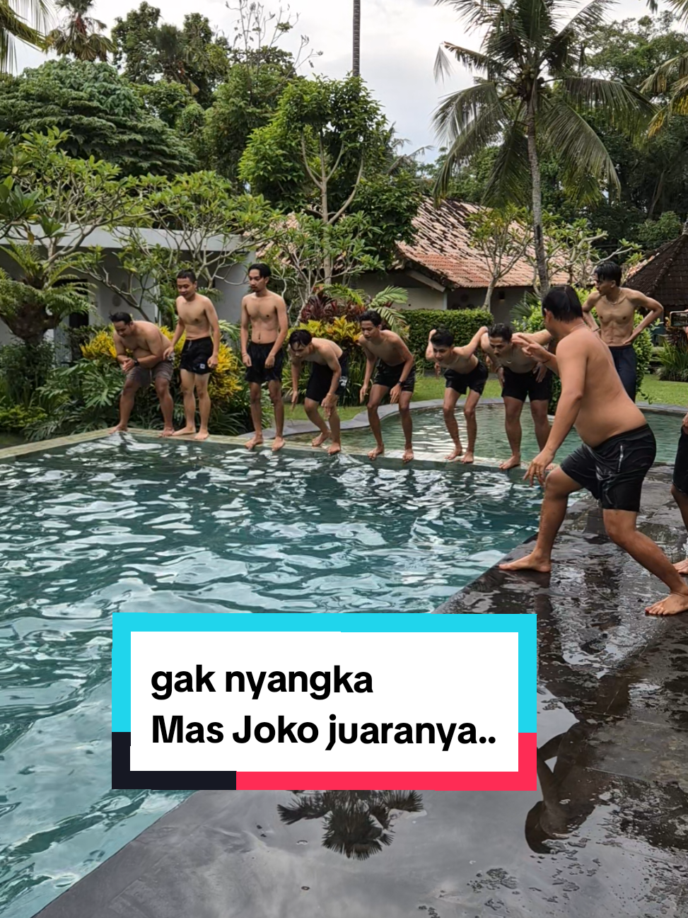 lomba renang paling kocak 😄🤣