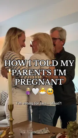 Telling my parents im pregnant was one of the most wholesome moments of my entire life 🥹🤍🐣 #PregnantLife #pregnancy #parentslove #pregnancytiktok #pregnancyannouncement 