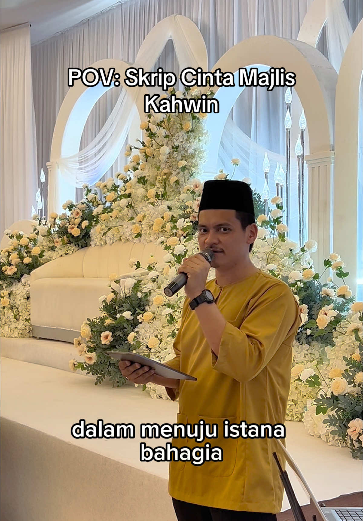 Ada yang suka skrip ni? Boleh guna dalam majlis kahwin. Abg combine tajuk2 lagu Biduanita Negara @Siti Nurhaliza #emcee #cinta #perkahwinan 