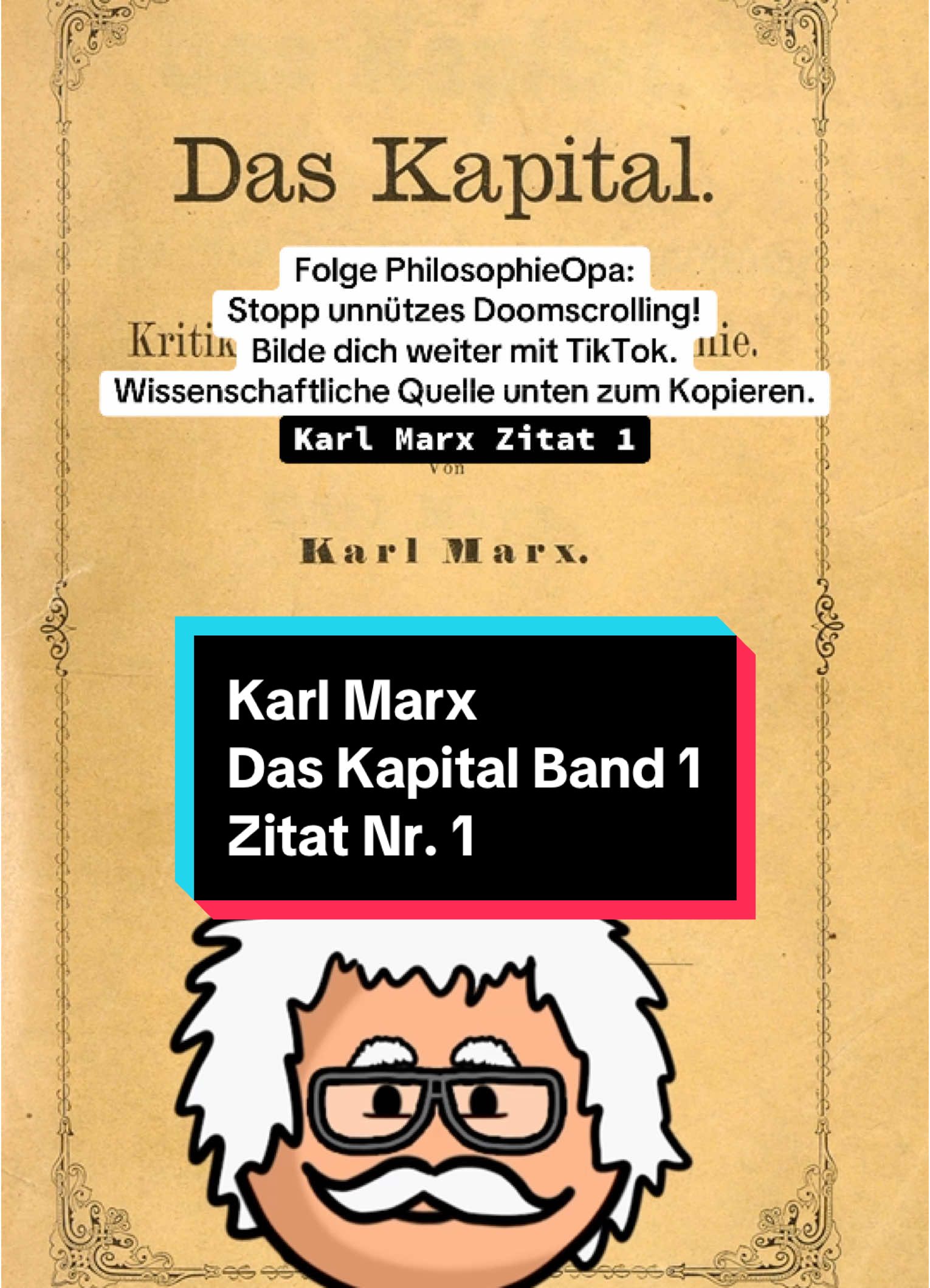 “Sobald die kapitalistische Produktionsweise eine gewisse Entwicklungsstufe erreicht hat, wird die Arbeit des erwachsenen Mannes verdrängt durch die Arbeit von Weibern und Kindern.” Karl Marx, Das Kapital, Band 1, MEW 23, S. 409 #Zitat #Lernen #akademiker #PhilosophieOpa #philosophie #Arbeit #Kapital #Kapitalismus #genderpaygap #frauen #kinder #karlmarx #daskapital 