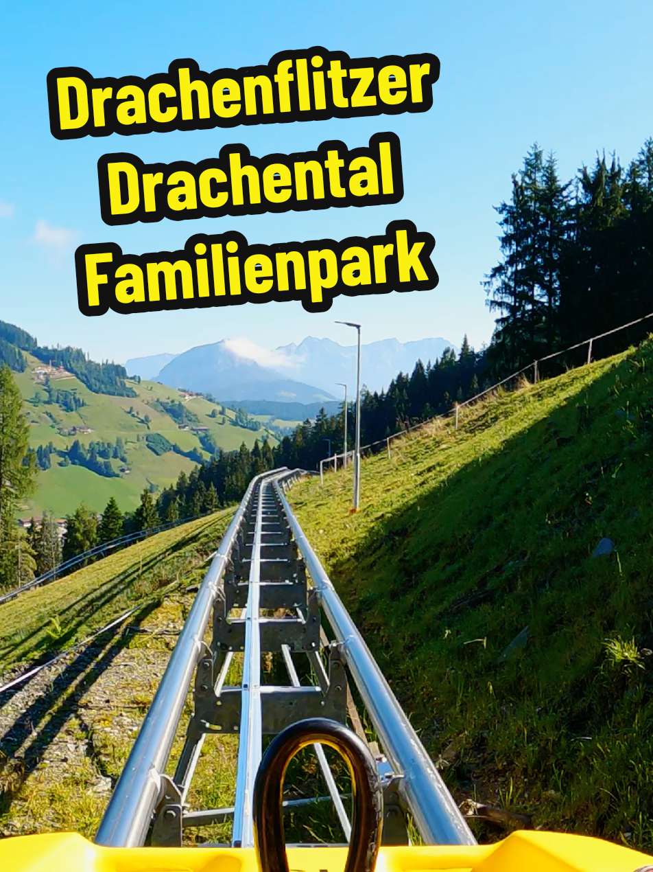 Drachenflitzer im Drachental Familienpark  @FP Drachental Wildschönau  #drachenflitzer #drachental #alpinecoaster #sommerrodelbahn #alpine #coaster #wiegand #rodeln #österreich #austria #berge #alpen #achterbahn #rollercoaster #thrill #action #onride #pov #coastertoaster 