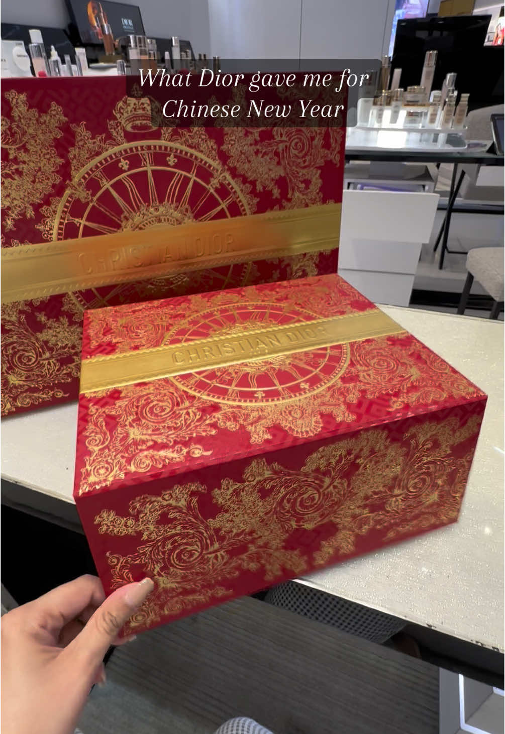 Dior’s Chinese New Year gift  #dior #diorvipgift #chinesenewyear #lunarnewyear 