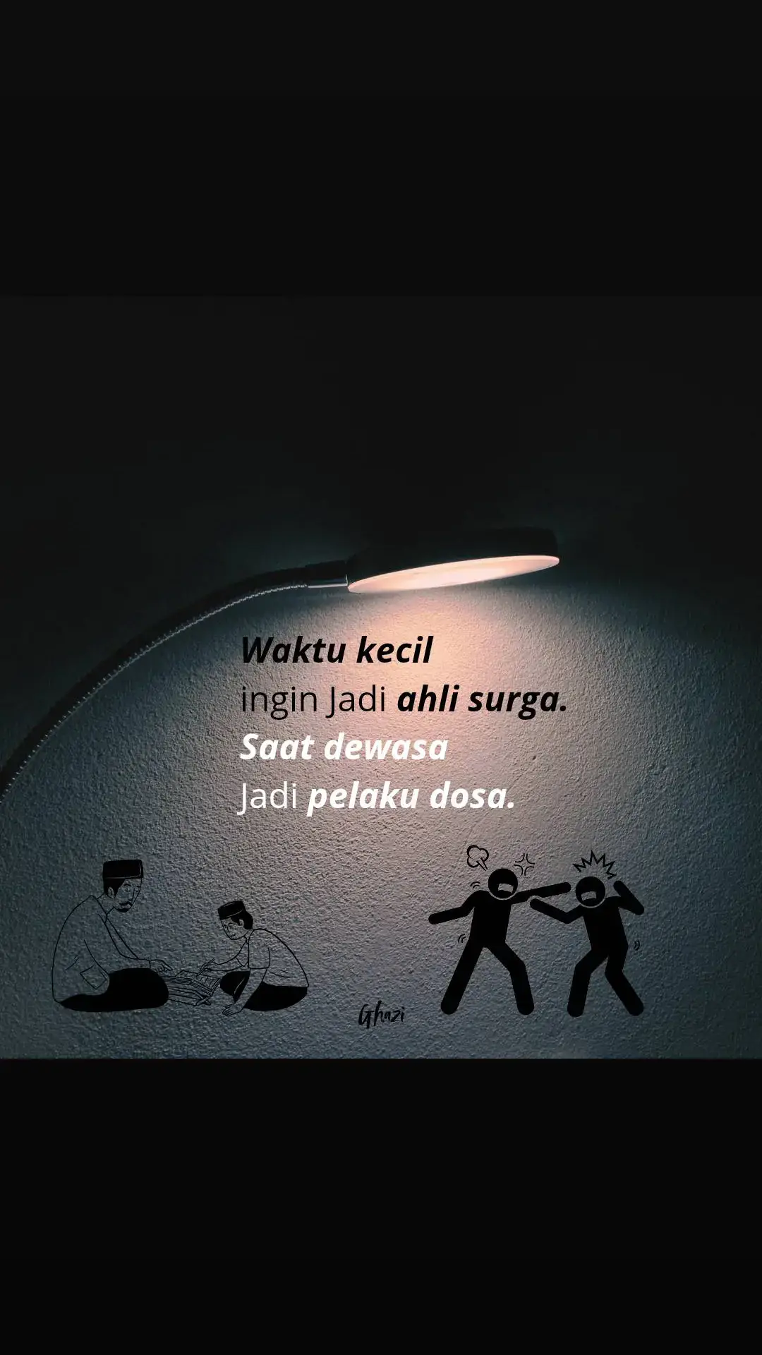 Waktu kecil ingin Jadi ahli surga. Saat dewasa Jadi pelaku dosa. #katakata #motivation #quotesislam #dakwah_islam #gambar #virall #foryou #foryoupage #fypシ #bismillahfyp 