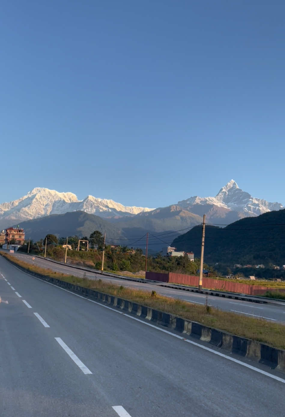 Mountains are the answer. Who cares what the question is?” @Sujan Chapagain #sawfalljr #saya #pokhara #hemja #travelnepal 