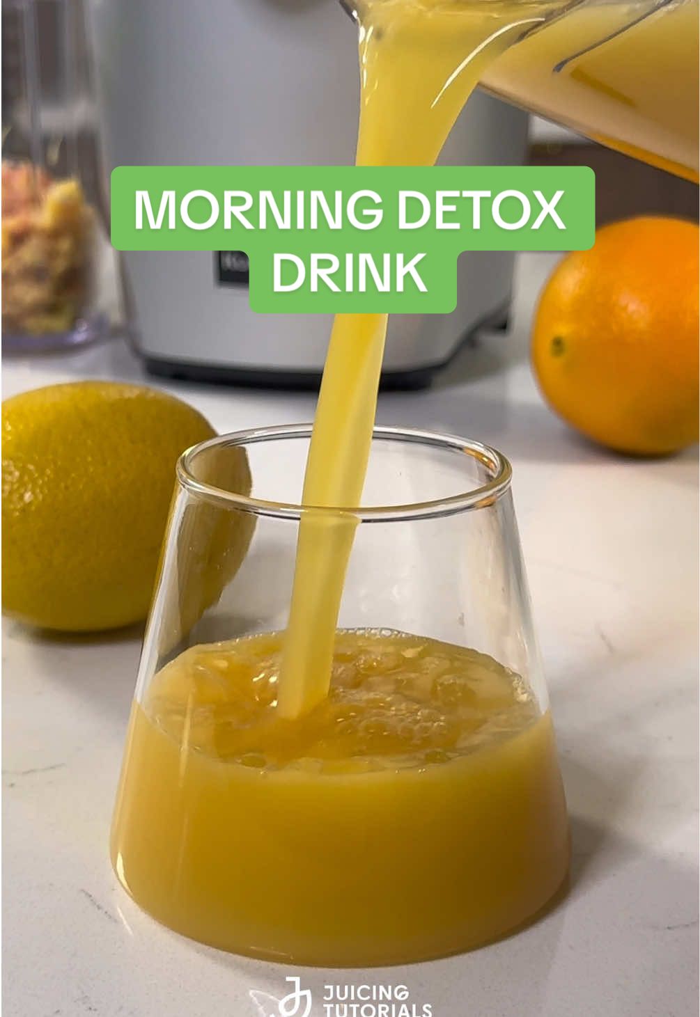 ✨ Kickstart your mornings with this Detox Drink for Weight Loss 🍹—your new best friend for crushing those New Year’s goals! Ingredients & Benefits: 🍊2 Oranges: Packed with Vitamin C, they boost immunity and metabolism. 🍋 1 Lemon: Help flush out toxins and support digestion. 🌱 1 knob Ginger: Reduces inflammation and curbs appetite. 🍎 1 tbsp Apple Cider Vinegar: Balances blood sugar and enhances fat-burning. Make 2025 the year of wellness! 💪 With the @Kuvingsusa Auto 10 Juicer, you can save time and juice effortlessly all year long. It’s a great investment for your health journey! ✨ Use code “Tutorials” at checkout for 10% off ✨ link in bio Tag a friend who’s ready to detox with you! 🥂  • • • • #detox #detoxdrink #detoxify #weightloss #weightlosstips #loseweight #morning #juicerecipe #juicingtutorials 