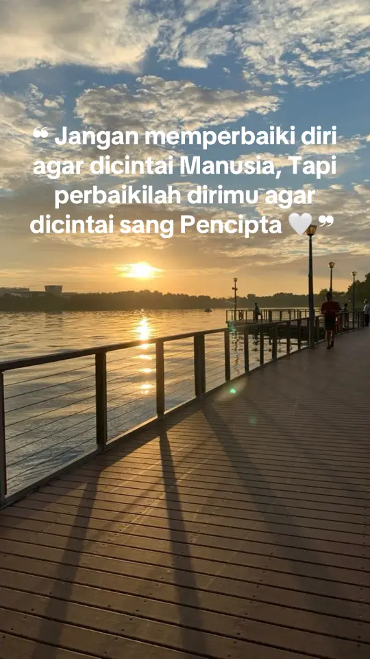 ❝ Jangan memperbaiki diri agar dicintai Manusia, Tapi *perbaikilah dirimu agar dicintai sang Pencipta* 🤍 ❞     #fyppppppppppppppppppppppp #fypシ゚viral🖤tiktok #katabijak #katakata #moots? 