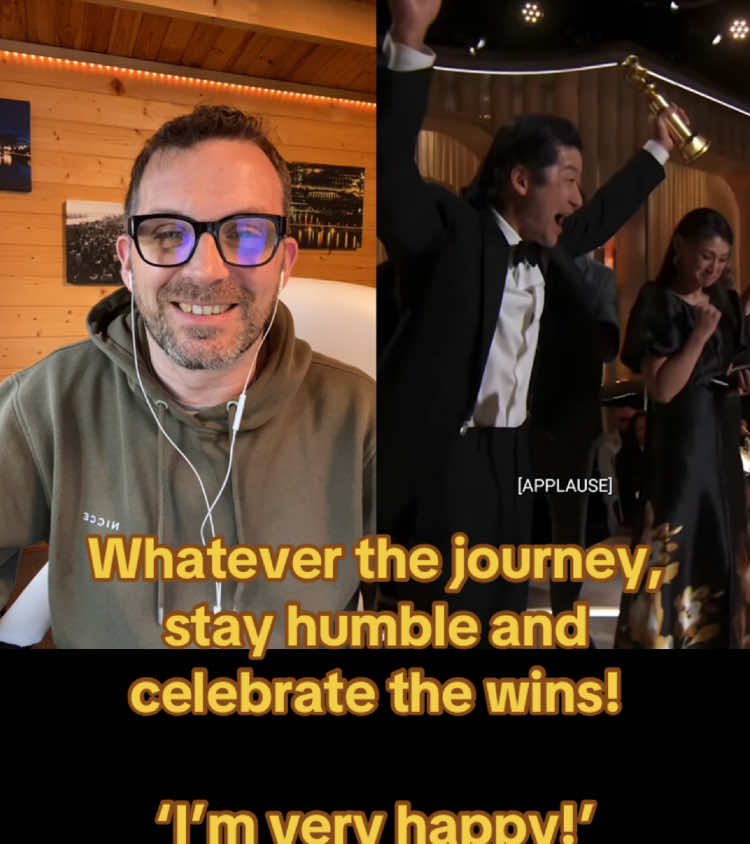 #duet with @IMDb #goldeglobes  Not my usual content…. But this Golden Globes moment hits in all the right places! 🥺 Tadanobu Asano's humility and joy were so contagious. It's a reminder we all need: celebrate the wins, (I’m very happy!) big or small, and stay grounded on your path.(Got to get back to work for tomorrow 😊)  What will you be celebrating soon?! 🎉 #GoldenGlobes #Shogun #TadanobuAsano #Inspiration #Humility #Celebration #Motivation #PersonalGrowth