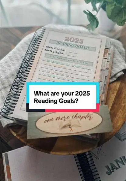 What are your reading goals for 2025?  📖📚📝📊🔥 I’m having so much fun setting up my 2025 Reading Tracker! I’m a bit behind because we’ve been so busy packing orders that I haven’t had a lot of time to sit and relax with it yet, but it’s always so much fun preparing for a new reading year!! This year, I’d like to add in some more rereads, get in a few more longer books that I’ve been avoiding, and pick a book outside of my comfort zone!  What goals do you typically set for your reading year? Or is this the first year you’re setting some?  REMINDER: we are VERY CLOSE to selling out of the 2025 Reading Tracker! Once sold out, maybe a few local indies may have stock but don’t fall for scammers out there! I’m working on getting any scam listings taken down but they’ve been out of control this year. Make sure it’s a verified seller and not stolen photos/photoshopped images!  #readingtracker #novellyyours #readinglog #booktracker#booklover #BookTok 