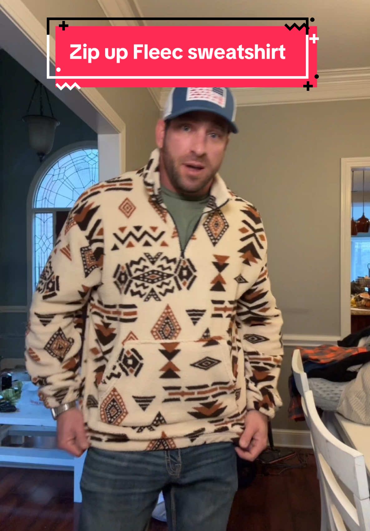 Feel warm and look good. Click the link and get one for you or for someone close to you! #mensfashion #winterwear #sweatshirt #zipupsweatshirt #staywarm #tiktokshopfinds 