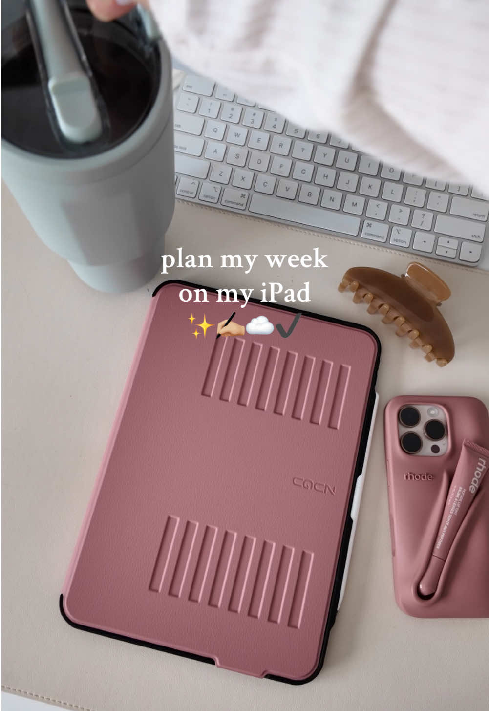 First Monday in 2025, let’s go✨ Nothing feels better than starting fresh! Are you implementing any new healthy habits this week? I am for sure amping up my exercise!  • • @ZUGU iPad Pro Case in Desert Rose. Linked in my Amazon storefront!  @apple iPad Pro M4 11” and Apple Pencil Pro  2025 Digital Planner, Digital Stickers and Handwriting Font in my Etsy shop- AllieMarieDigital  App is @Goodnotes App  • • #ipad #digitalplanner #digitalplanning #ipadplanner #productivity #ipadpro #goodnotes #applepencil #2025planner #2025digitalplanner #weeklyplan #ipadcase #amazonfind #weeklyplanner #studynotes #digitalnotes #ａｅｓｔｈｅｔｉｃ