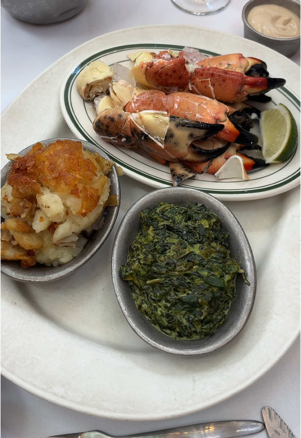 Trying Miami’s oldest restaurant… Joe’s Stone Crab! #florida #miami #miamibeach #stonecrabs #crab 