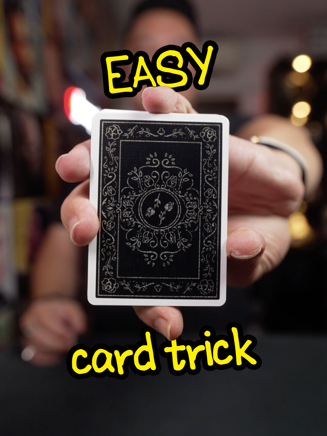 EASY CARD TRICK FOR THE WHOLE FAMILY #jeremytanmagic #teamwhaaat