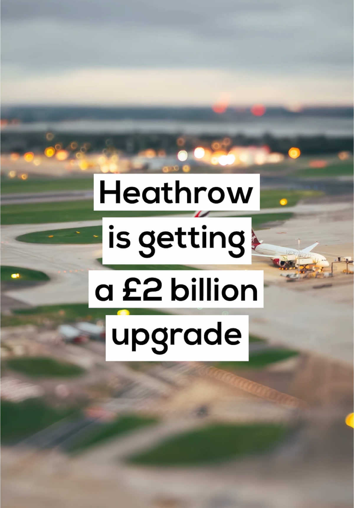 Heathrow Airport is set for a massive £2 billion upgrade, thanks to new investment from Saudi Arabia #london #heathrow #airport #aviation 