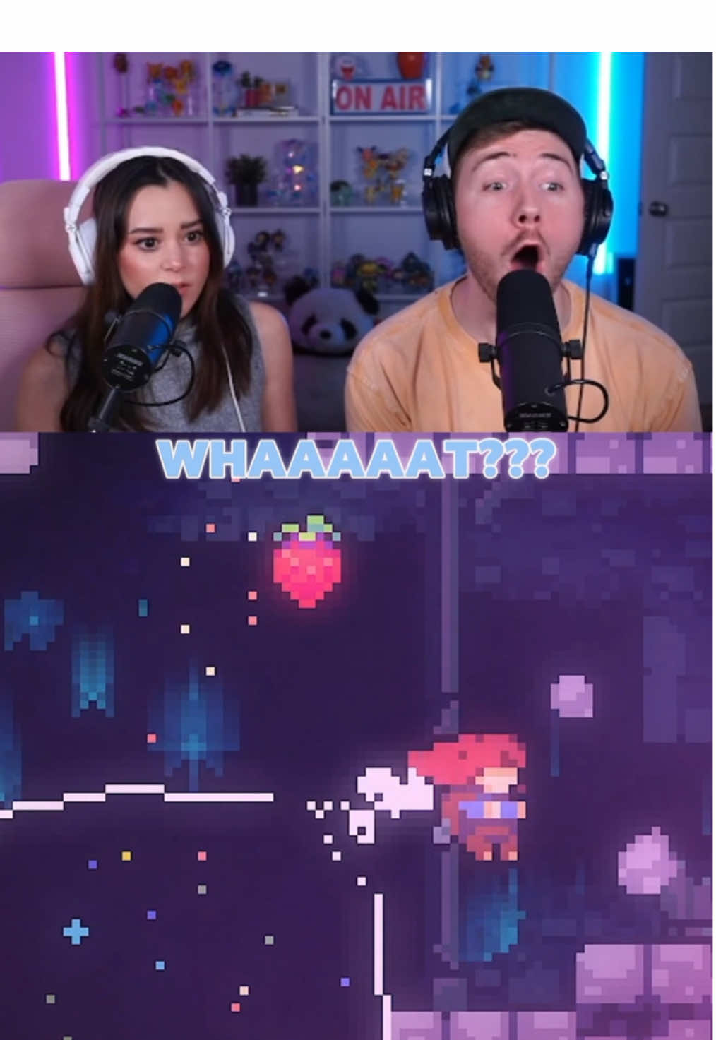 Secretly a speedrunner 🍓#gaming #celeste #streamer 