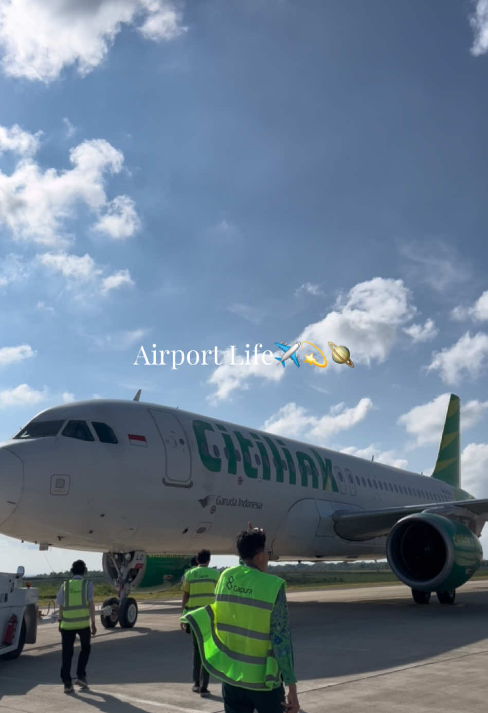 Airport Life As Ground Staff #groundstaff #airport #fyp #masukberanda #gapuraangkasa 