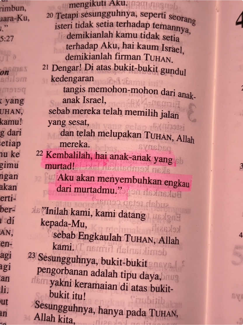 Yeremia 3:22 🤍 #Ayatalkitab #fyp #GodBlessYou #kontenrohani 