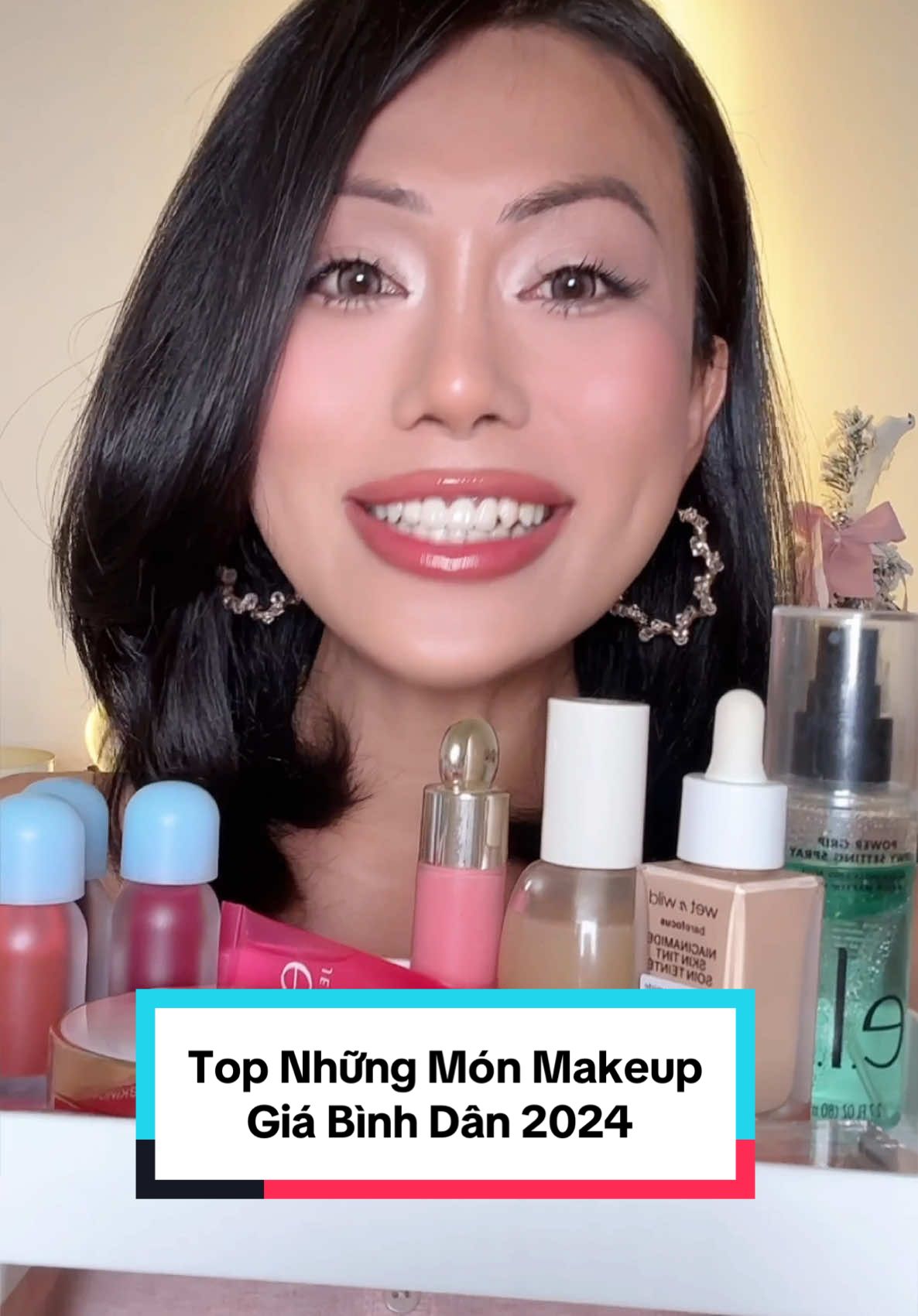 Những món makeup giá bình dân Ánh Trinh thich nhất trong năm 2024 #reviewlamdep #LearnOnTikTok #foryoupage #goclamdep 