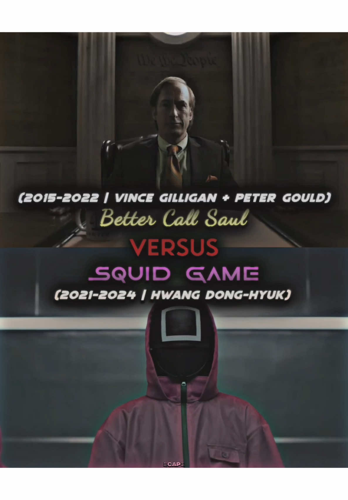 Better Call Saul vs Squid Game #bettercallsaul #squidgame #edit #fyp #foryou #viral #capeditz219 