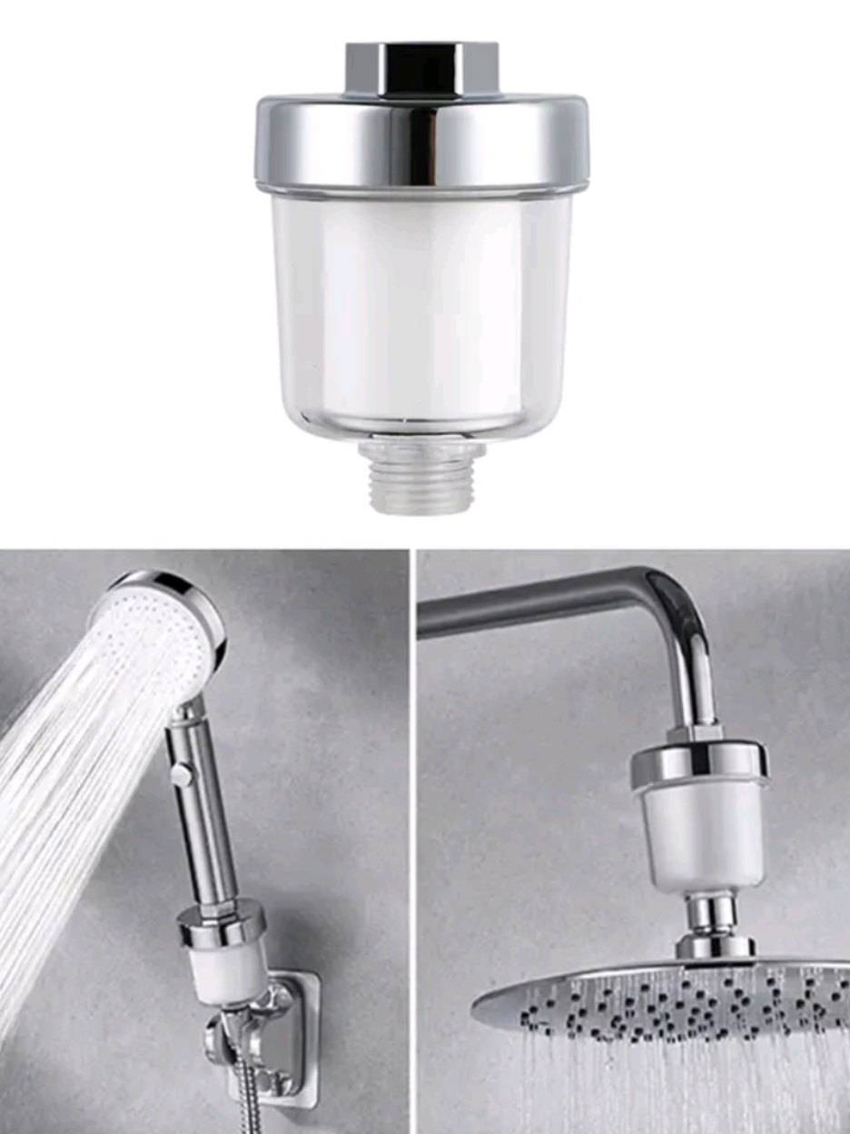 Enjoy a refreshing and clean shower every day! 🚿✨ This shower filter removes impurities, giving you softer skin and healthier hair. 🌿💧 #bathroomupgrade  #showerfilter  #cleanwater  #bathroomhacks  #selfcareessentials  #waterpurifier #healthyliving 
