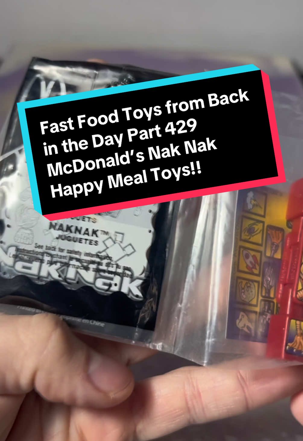 Did you know there was a game!! #mcdonaldstoys #happymealtoy #retrotoys #fidgettoys #2000snostalgia #2000stoys #toyunboxing 