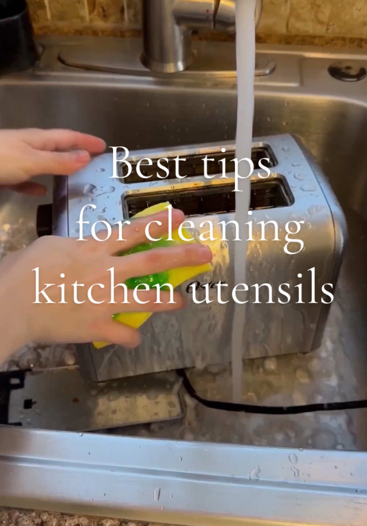 Best tips for #cleaning  kitchen utensils 🧽#CleanTok #tipsandtricks #tips #clean #kitchen #lifehacks #foil #kitchen