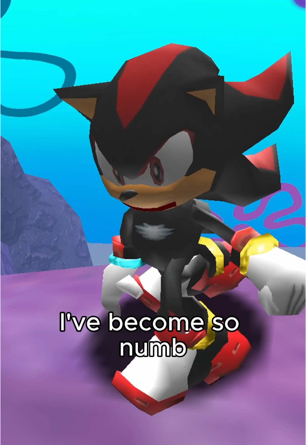 Bro feels numb                                            #fy #fyp #sonic #sonicthehedgehog #shadowthehedgehog 