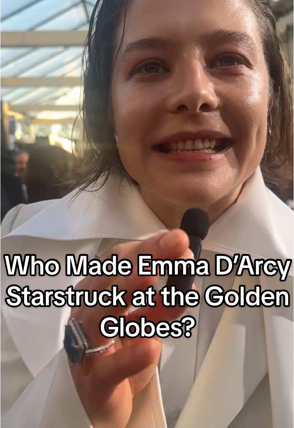 Even #EmmaDarcy gets starstruck. 