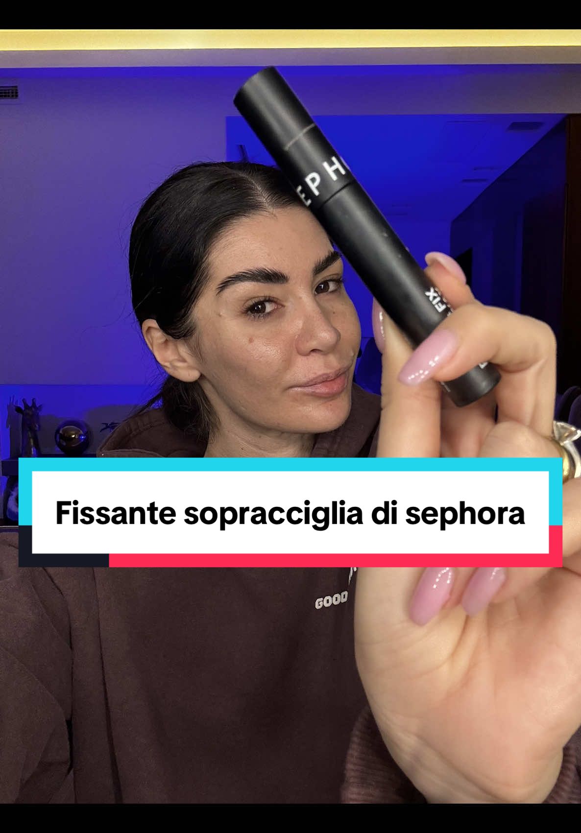 Il Fissante per le Sopraciglia di #sephora ha un nuovo senso di esistere a casa mia 😄 #sopraciglia #fissantesopracciglia #hack #babyhair 