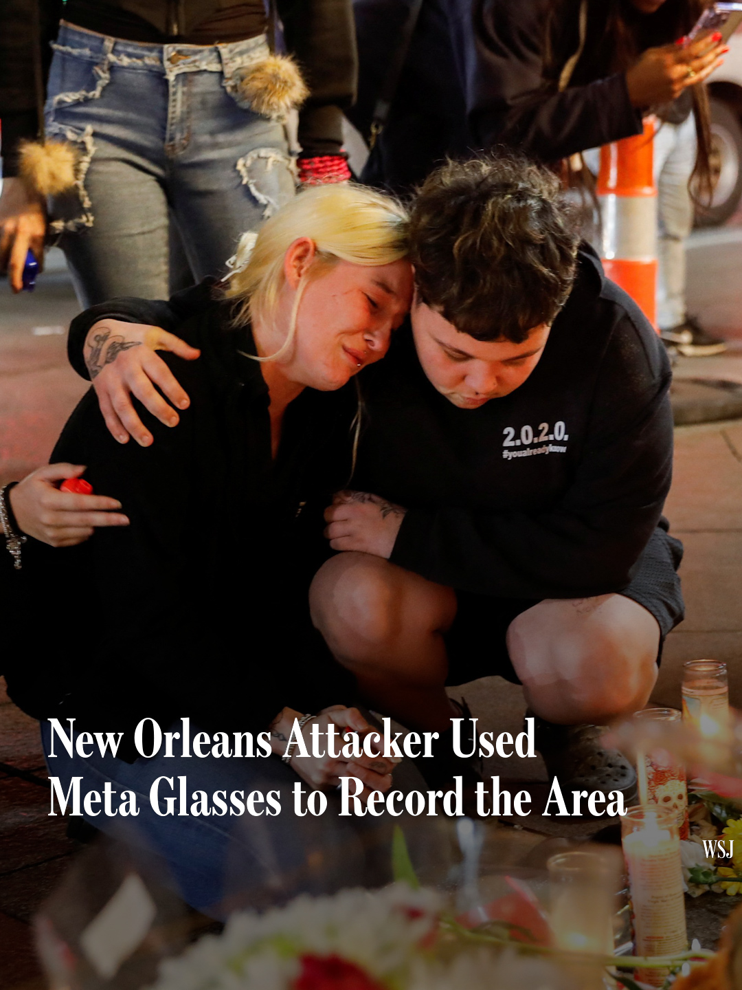 The U.S. Army veteran who rammed a pickup truck into a crowd in New Orleans on New Year's Day visited the city twice in the months before the attack, officials said. Shamsud-Din Jabbar used Meta smart glasses to record footage of the French Quarter during one trip in October. 📷: Octavio Jones/Reuters #neworelans #frenchquarter #meta #wsj