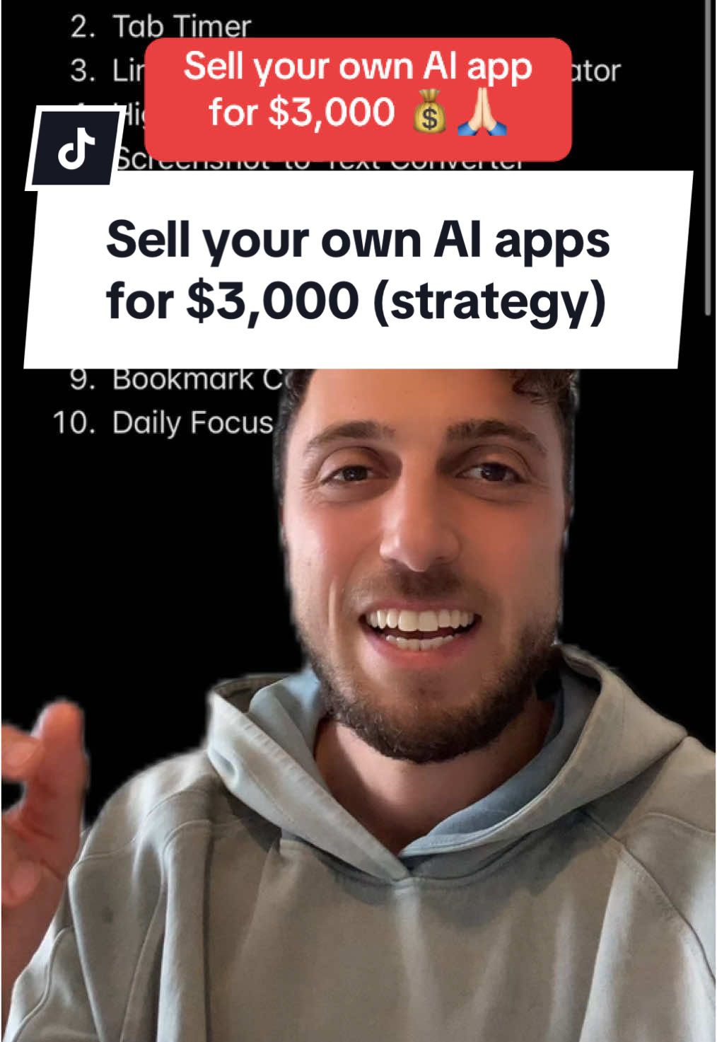 Sell your own AI apps for $3,000 in ONE weekend!  #ai #aiautomaionagency #aitools #chatgpt #aiagency #aichatbot #saas #microsaas #aiagent 