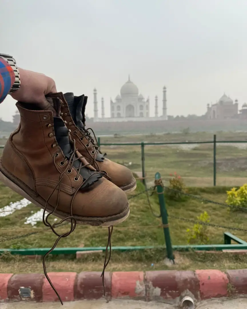 Standing in awe of one of the Wonders of the World, you can’t help but marvel at what human hands can achieve. Whether you’re taking in the timeless beauty of the Taj Mahal or gearing up to build something in your own backyard, every step matters. Proud to handcraft your boots that will walk with you till the end of the line.