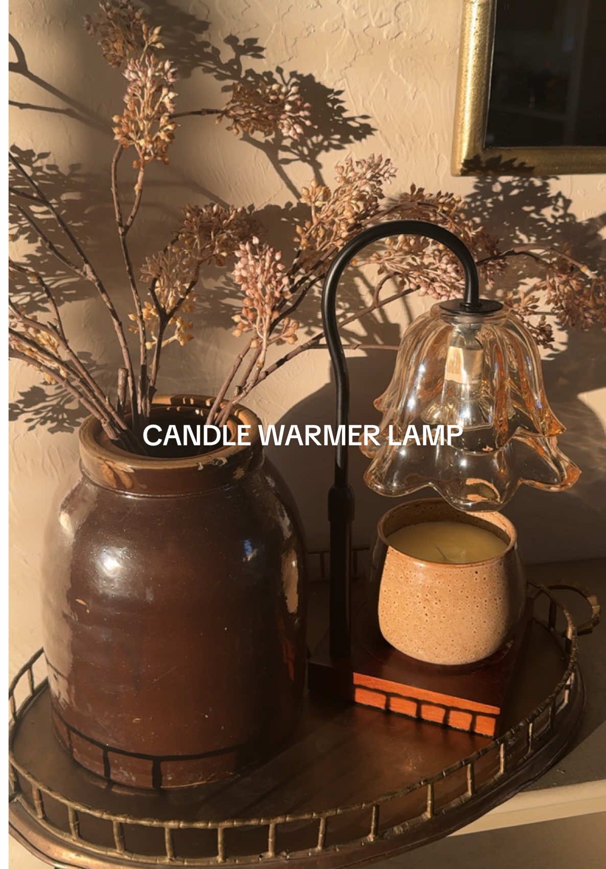 Replying to @Vintagevixen 5 reasons I love & recommend candle warmers over the traditional way of burning candles! 🕯️ #candlewarmer #candlewarmerlamp #candletok #homedecor #cozyhome 