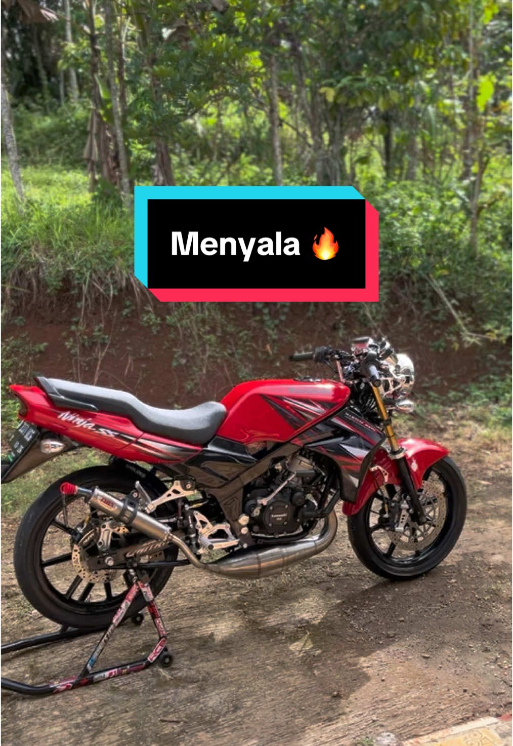 🔥🔥🔥🔥 #ninjass #kawasakininja #twostroke#ninjass #kawasakininja #twostroke #oraninjaoracinta #ninja150superkips #ninja150ss #foryou #ninja150ss #ohlins #bproracing #ahau1 #2tc #xyzbca  #xyz #ninja2tak #superkips  #fyp