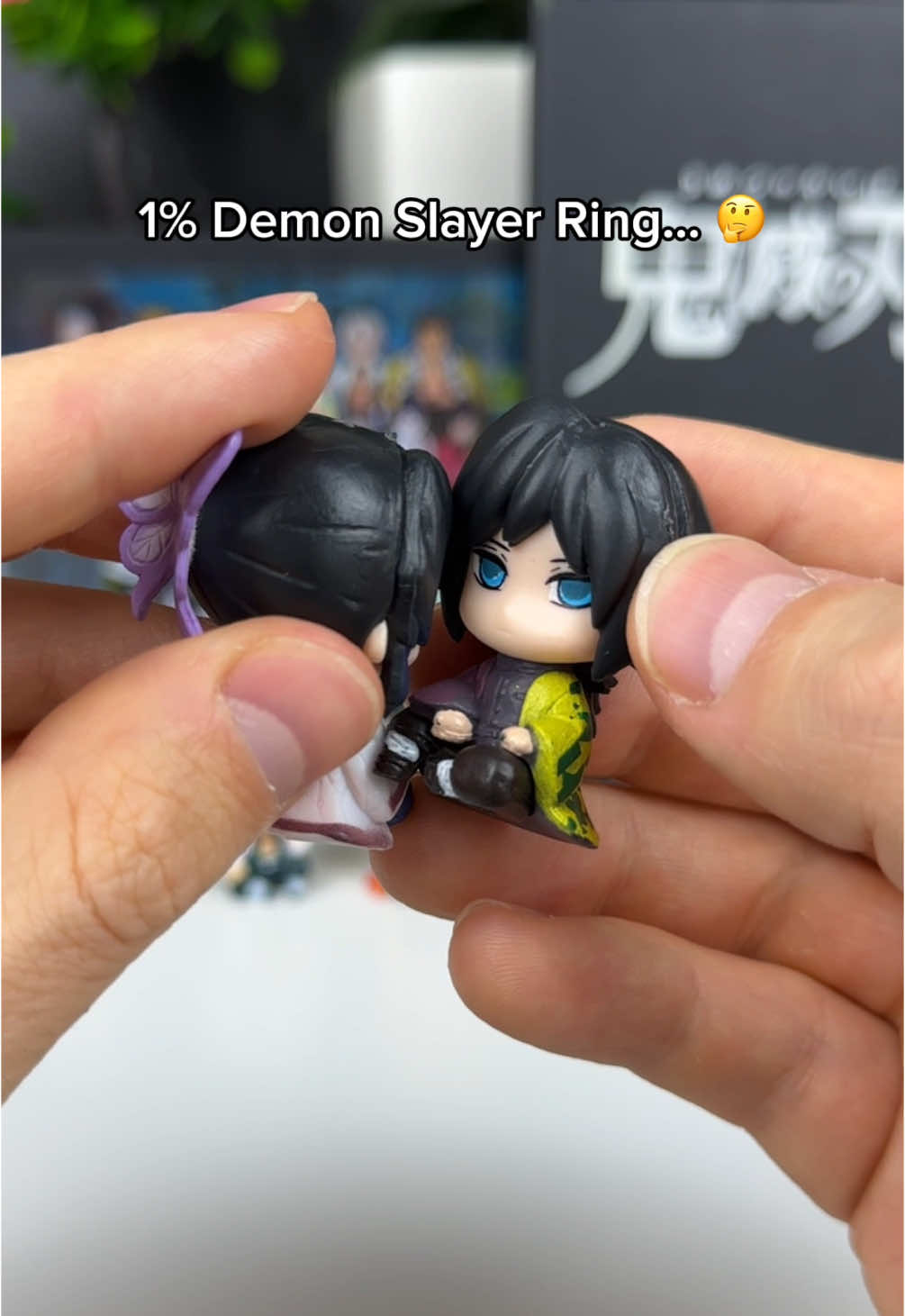 Demon Slayer styled rings! 🤩💍 #kny #giyuutomioka #tanjiro