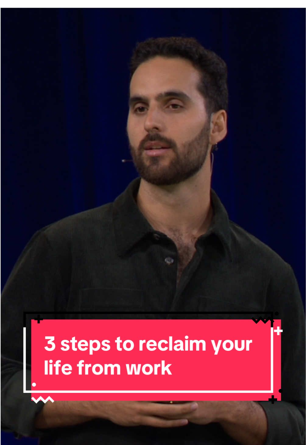 If you need help drawing a stronger line between your work and identity, you’re not alone, says writer Simone Stolzoff. In his TED Talk, he explores the drawbacks of basing your personal value in your job and shares how you can break free and discover who you are outside of the office. Visit the 🔗 in our ☣️ to watch the full talk. #CorporateTok #WorkLifeBalance #TEDTalk #Identity #PersonalDevelopment